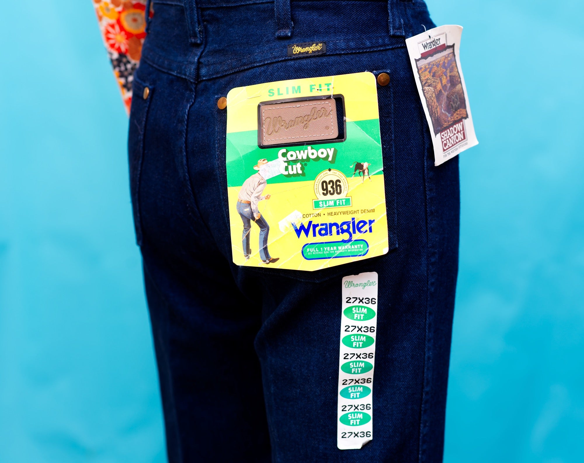 Vintage Dark Wrangler Jeans W/ Original Tags 936 Slim Fit by Wrangler |  Shop THRILLING