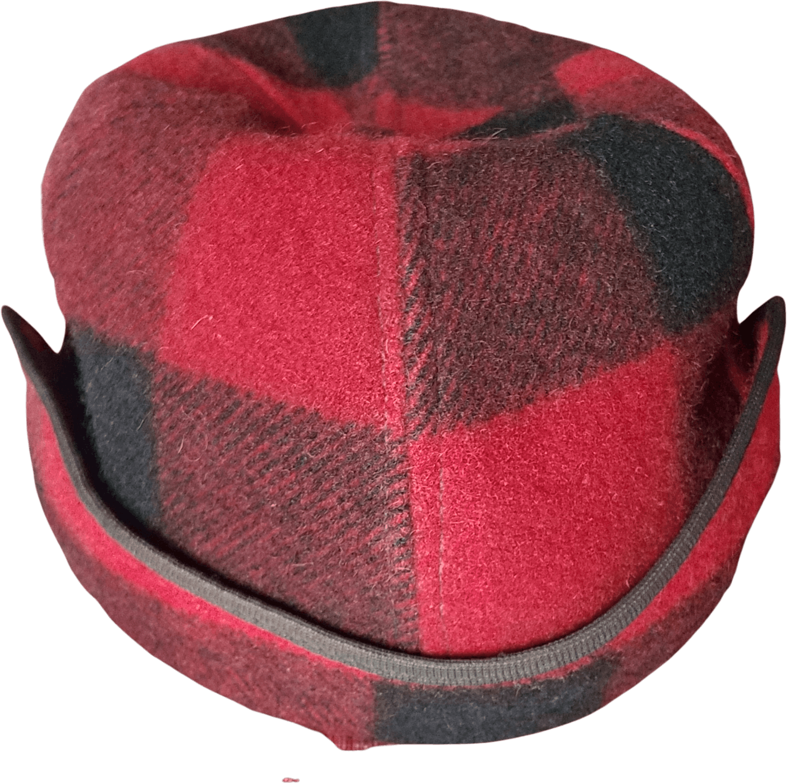 Vintage 90's Red and Black Lumberjack Trapper Hat by Woolrich | Shop ...