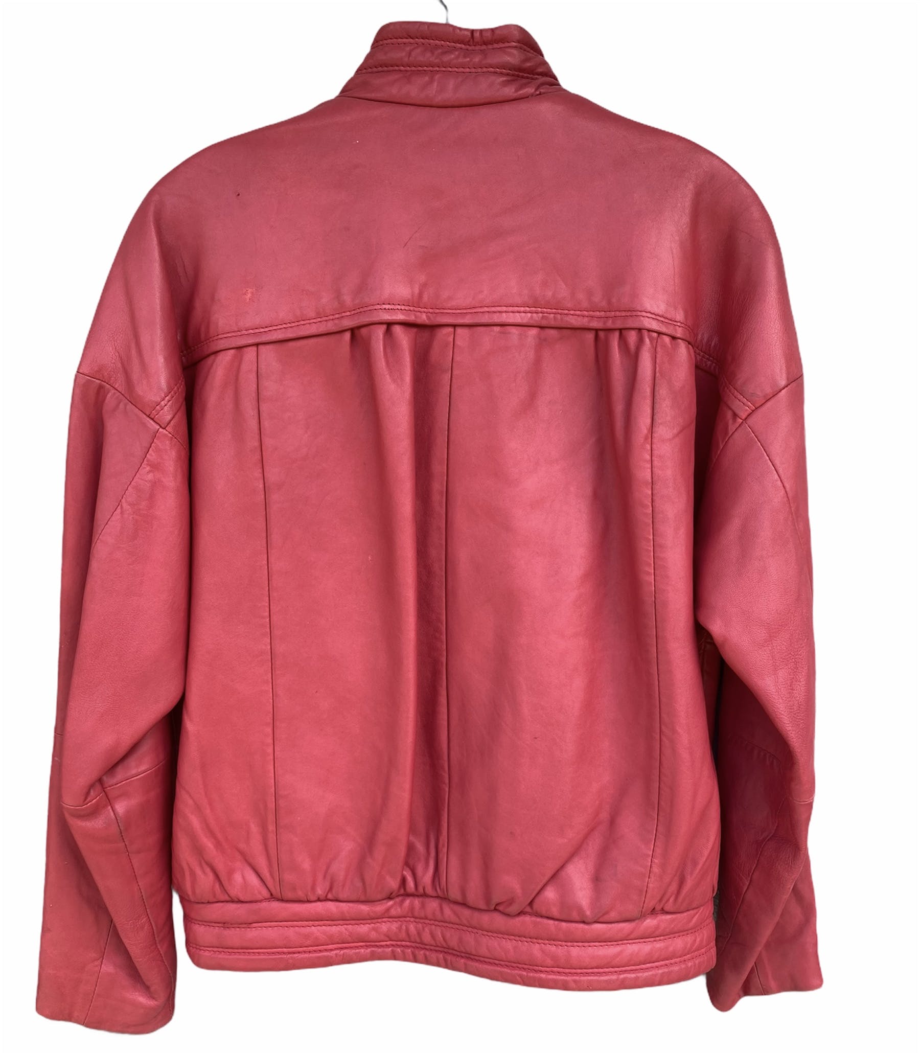 Vintage Red Butter Leather Jacket by Pour Le Sport | Shop THRILLING