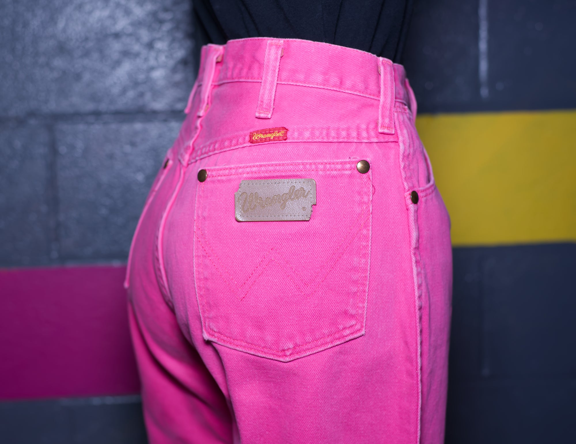 Vintage 80s Hot Pink Wrangler Jeans By Wrangler | Shop THRILLING