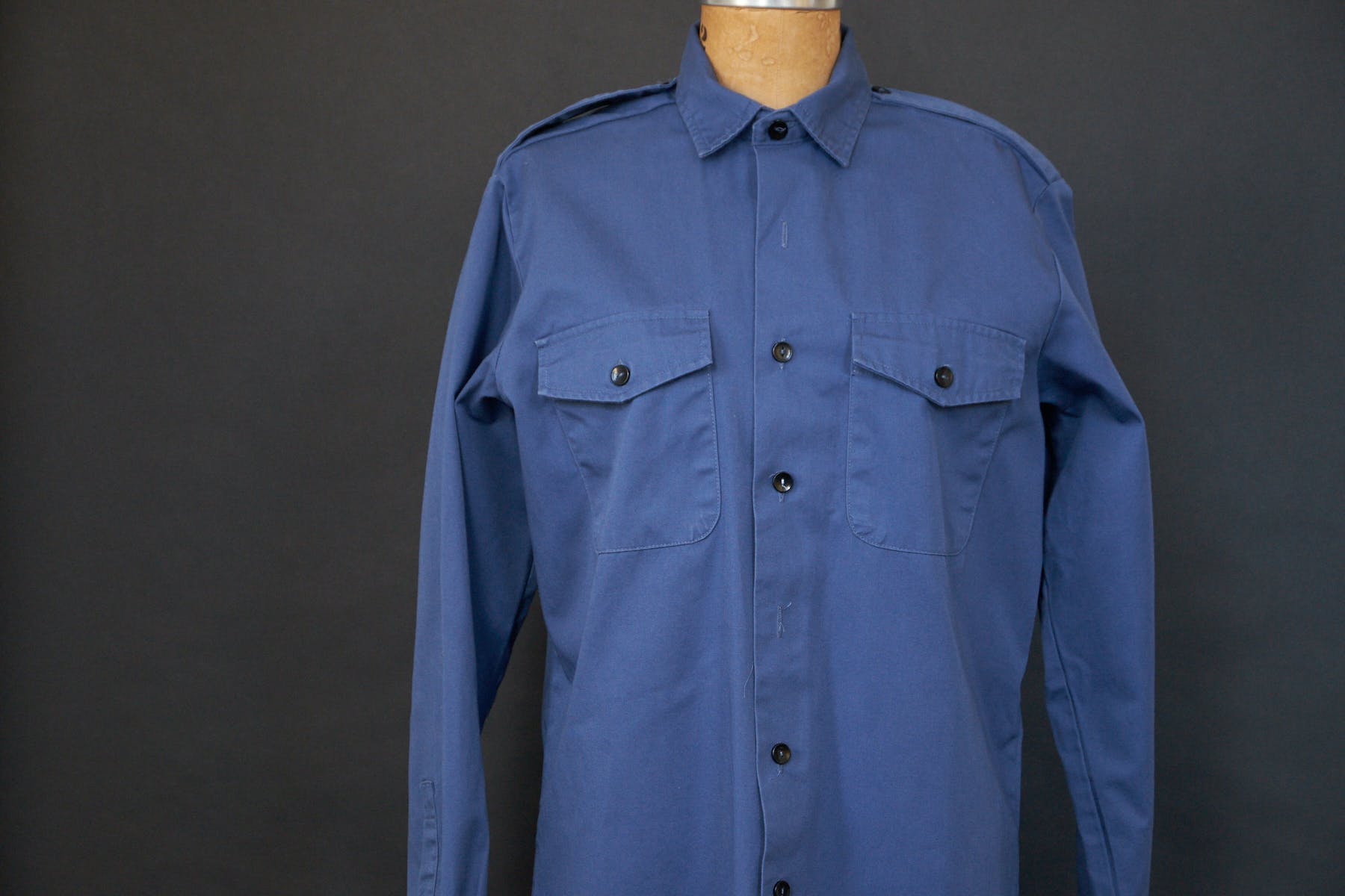 Vintage Royal Navy Work Shirt | Shop THRILLING