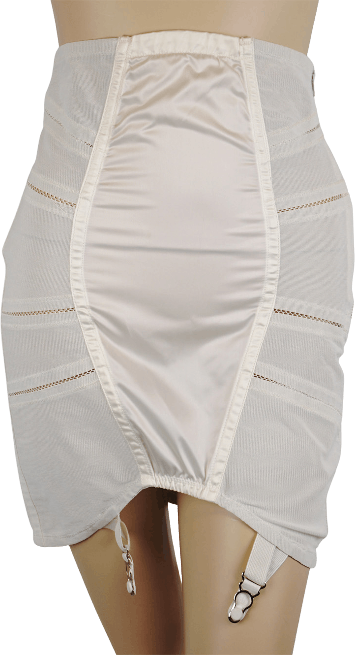 Vintage 50s Open Bottom Boned Girdle Shop Thrilling