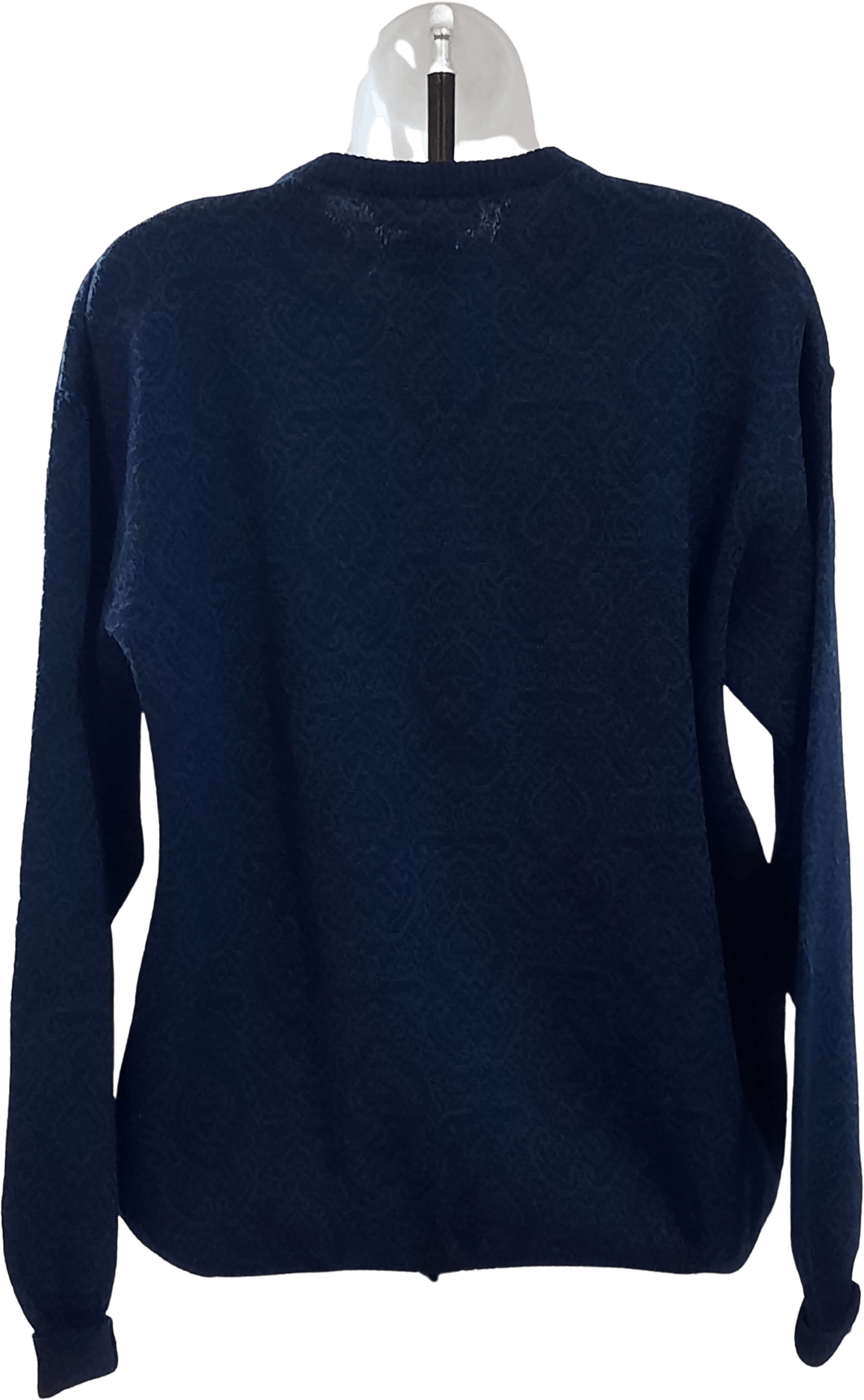 Vintage Navy Blue Wool Sweater by Tricots St. Raphael | Shop THRILLING