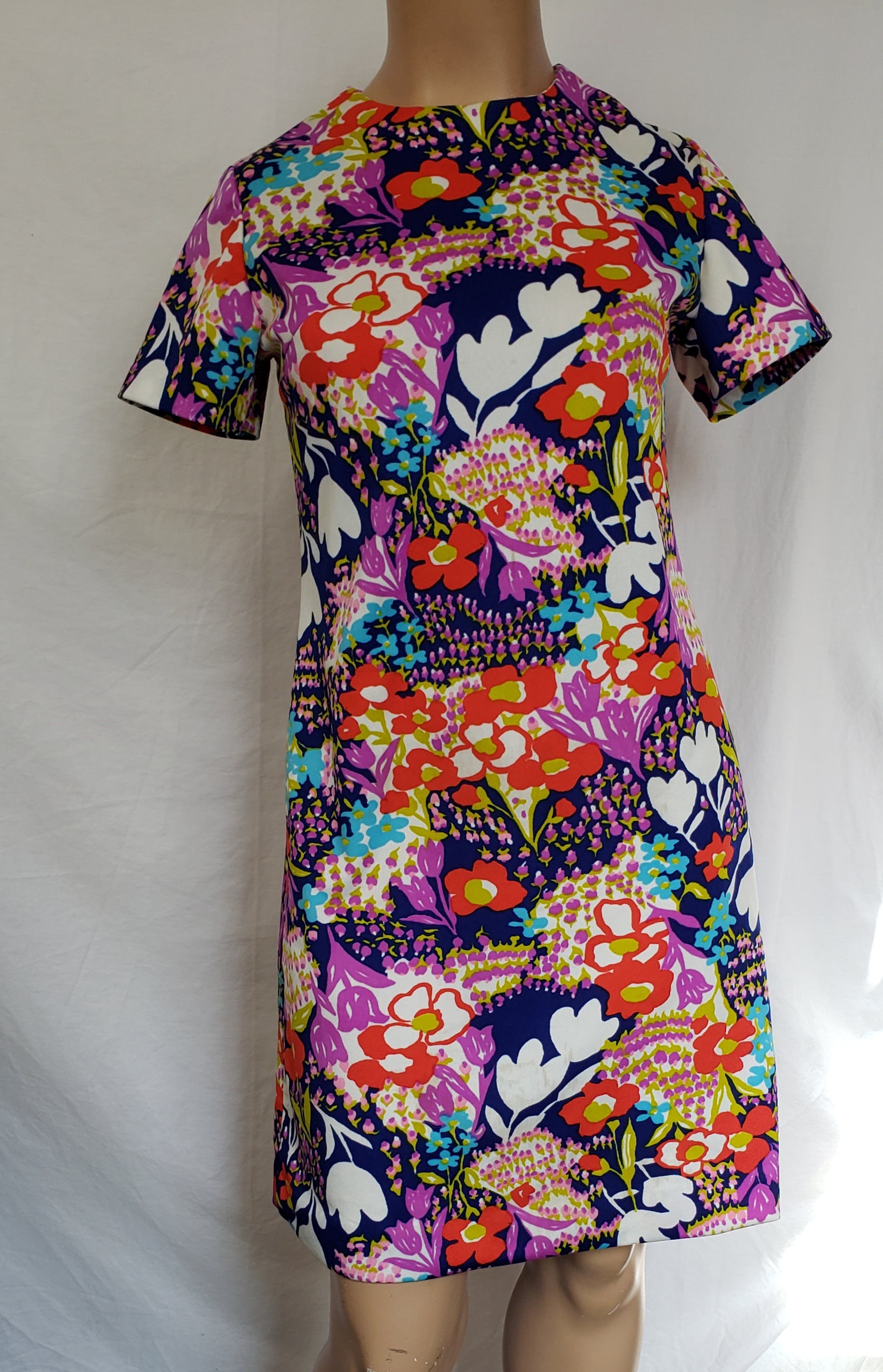 Vintage 60's Floral Print Shift Dress by Pretty Penny | Shop THRILLING