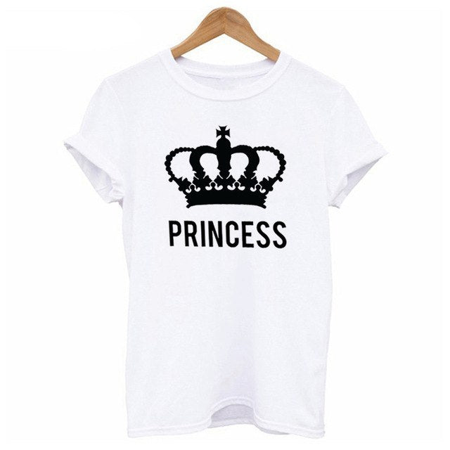 princess print t shirt