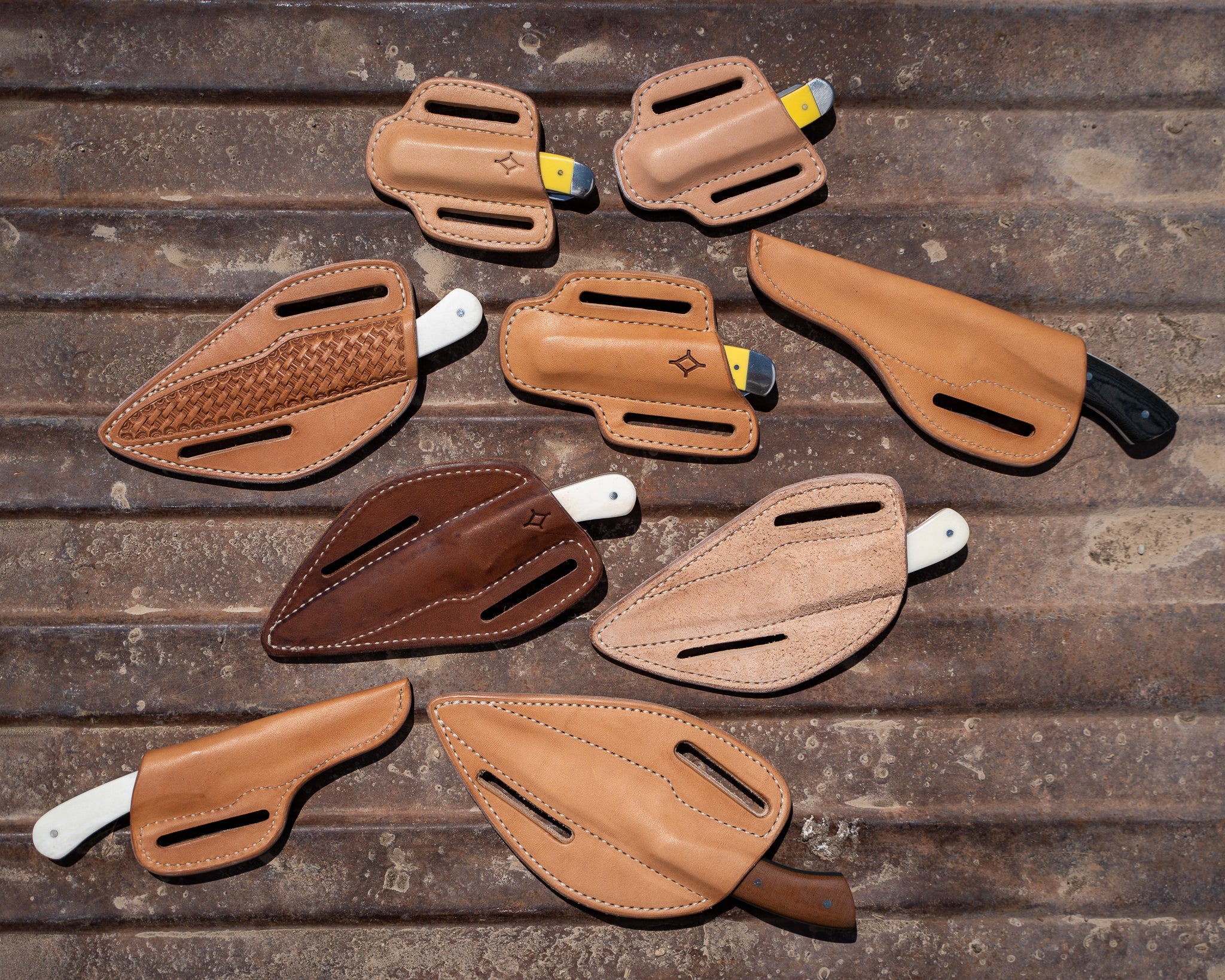 Custom Folding Knife Sheath – Ranchlands