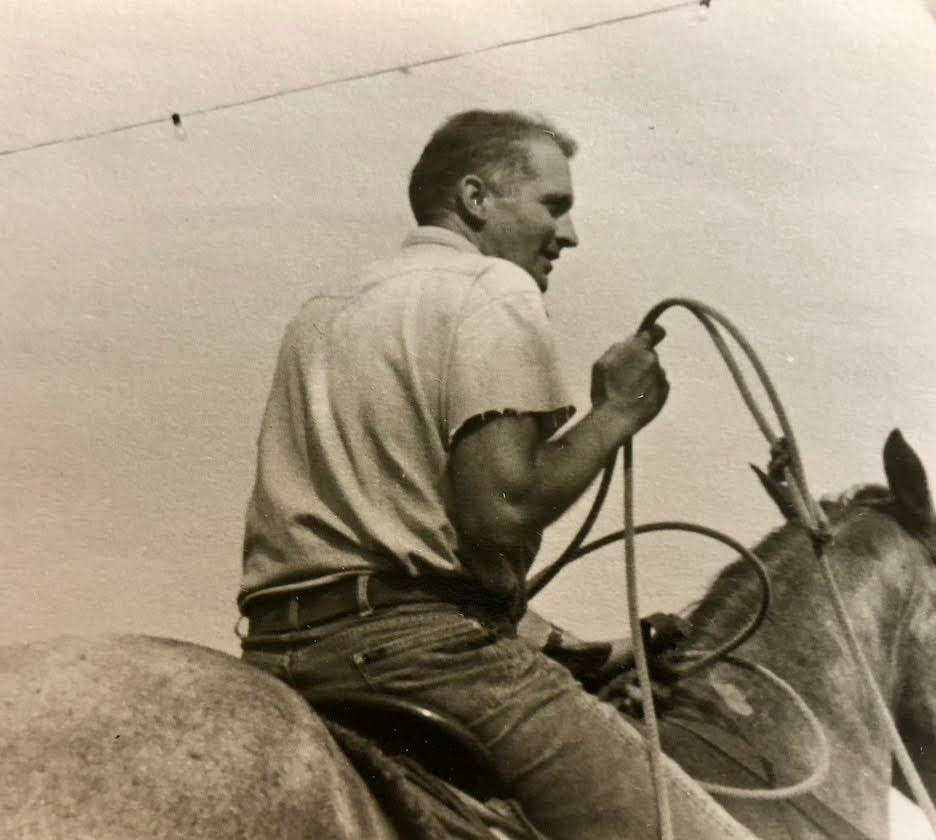 Photos of Mac Baldrige on the MP Ranch. Photos courtesy of Molly Baldrige.