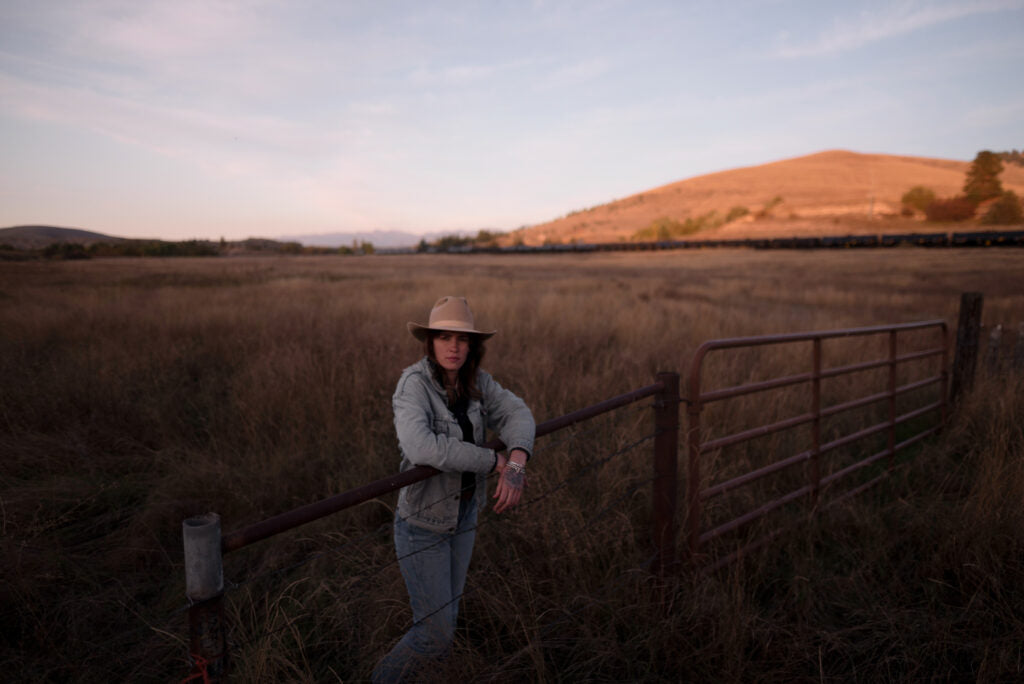 Riddy at her home in the Mission Valley of Montana. Photo by Joseph Haeberle