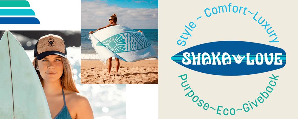 Shaka Love sustainable brand that makes a positive impact on the environment and promotes ethical business practices