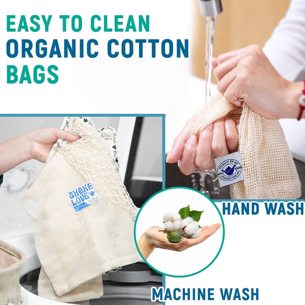 Shaka Love beach bag that is easy to clean and gets softer with each wash