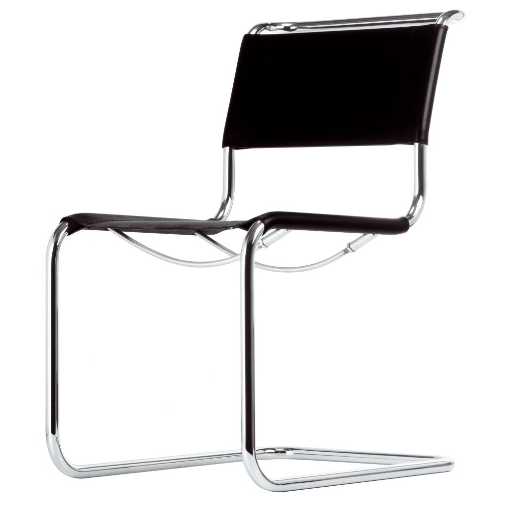 S33/S34 style Cantilever Chair 2-variants, 3-colors