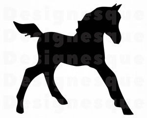 Baby Horse Svg Cute Horse Svg Pony Svg Baby Horse Clipart Baby