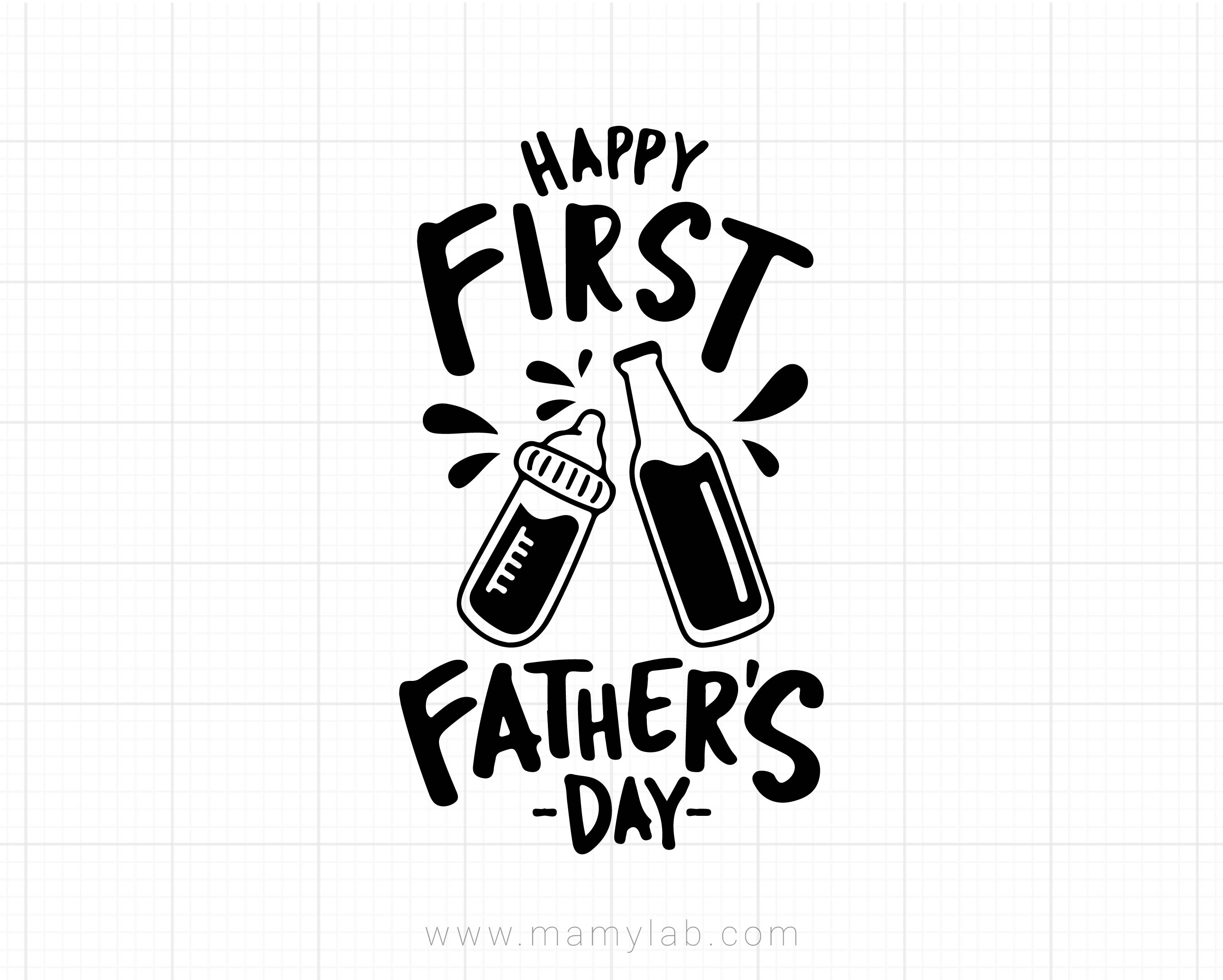 Free Free 291 First Father&#039;s Day Svg Free SVG PNG EPS DXF File