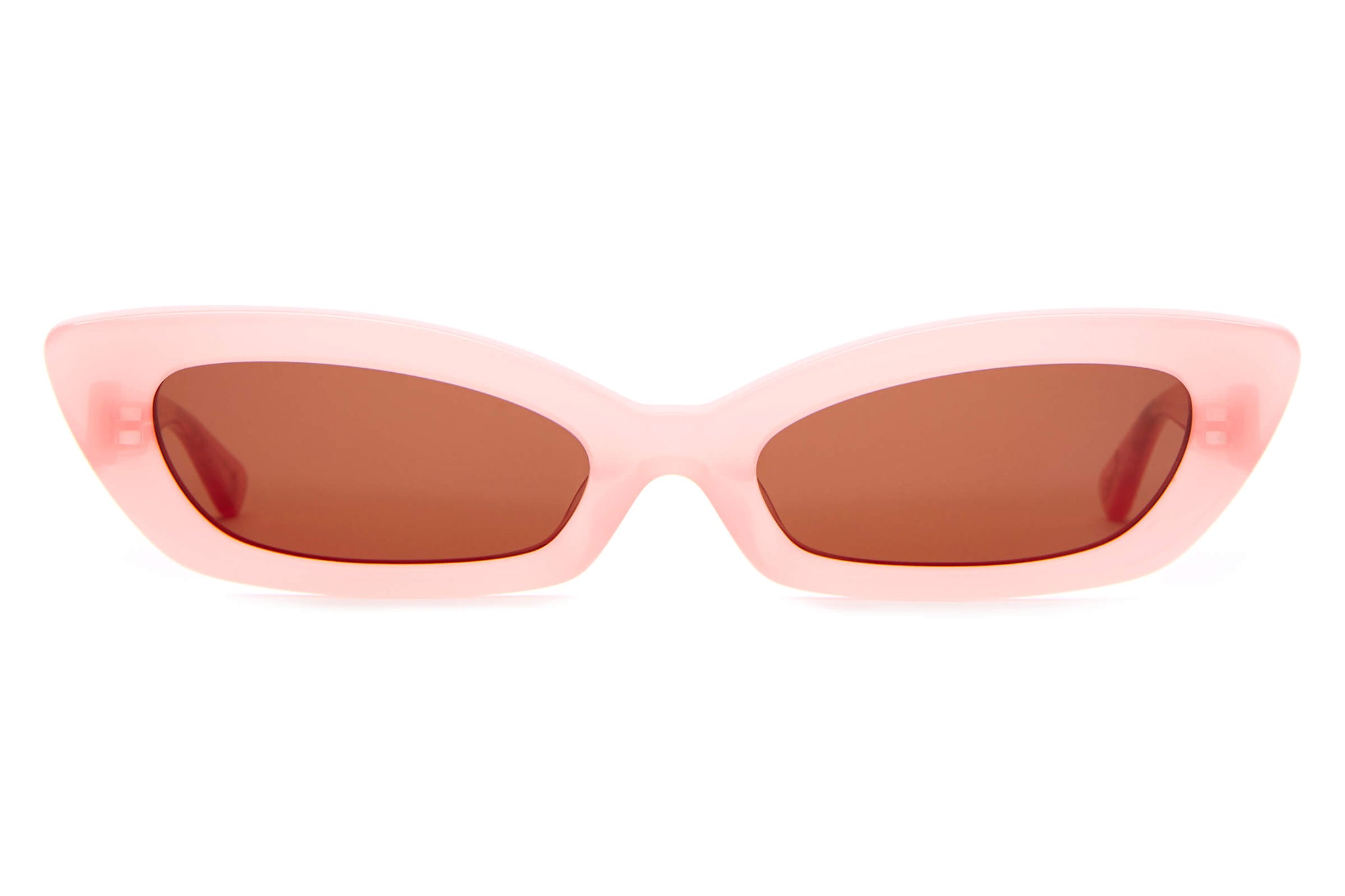 Emma Chamberlain x Crap® Eyewear | The Oliver Coral Cat-Eye Sunglasses