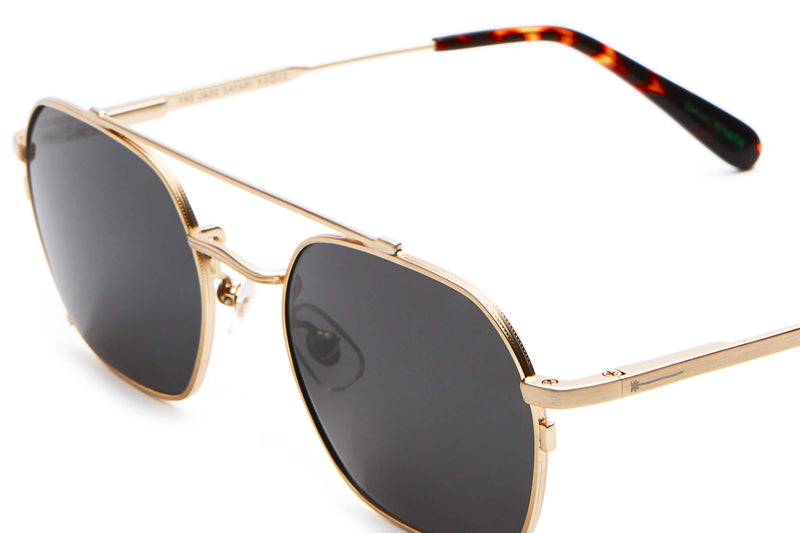 Crap® Eyewear | The Jazz Safari Gold Polarized Aviator Sunglasses