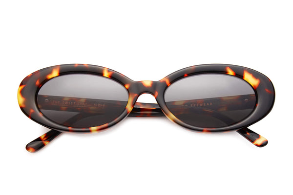 Crap® Eyewear | The Sweet Leaf Tortoise Bioacetate Oval Sunglasses