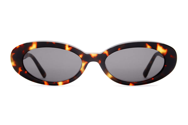 Crap® Eyewear | The Sweet Leaf Tortoise Bioacetate Oval Sunglasses