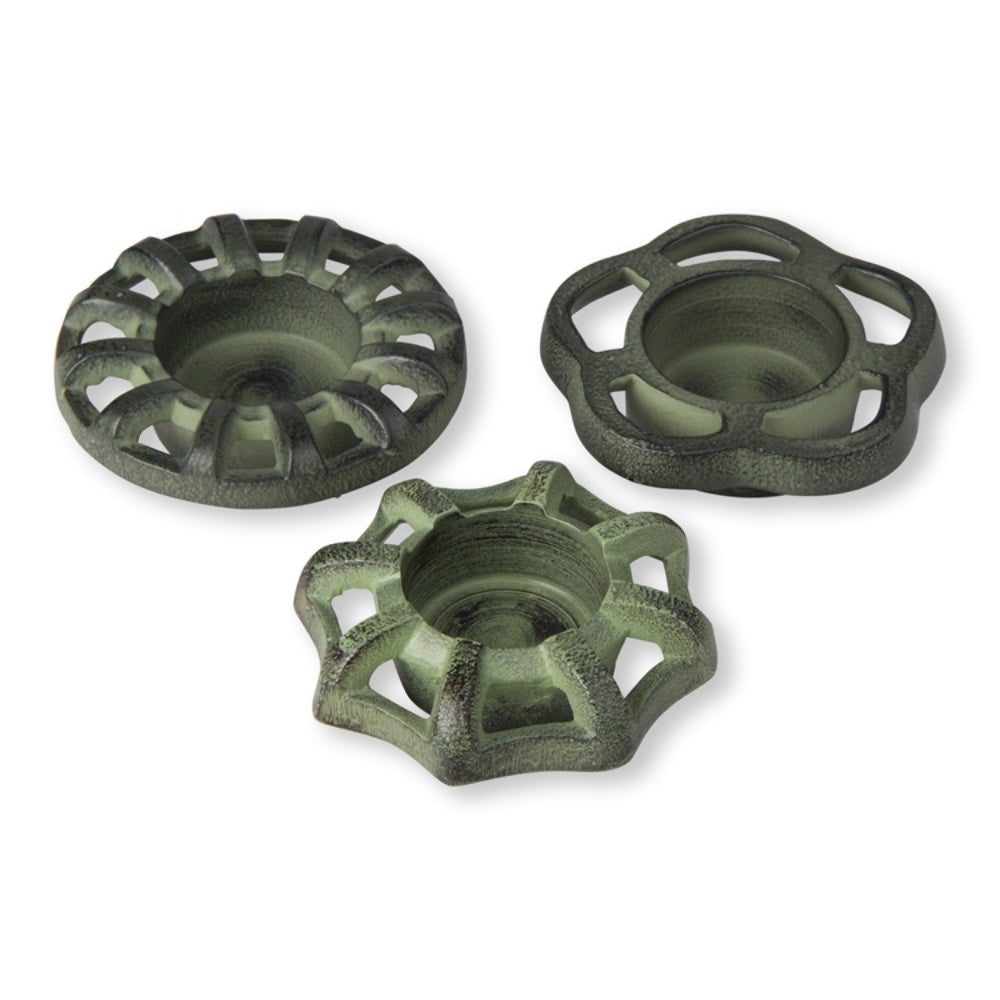 Green Garden Faucet Tealight Holder