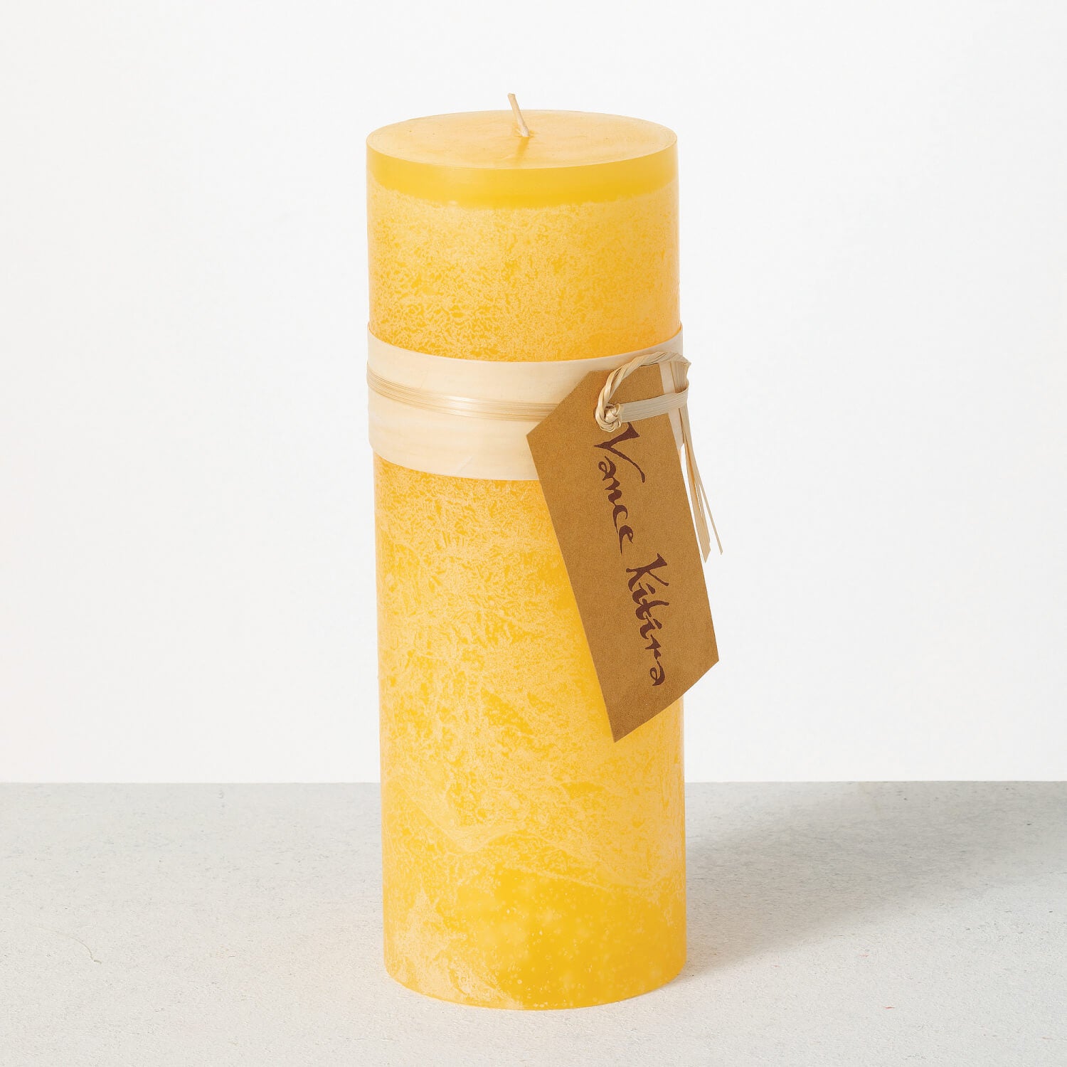 Timber Pillar Candle 3 x 9