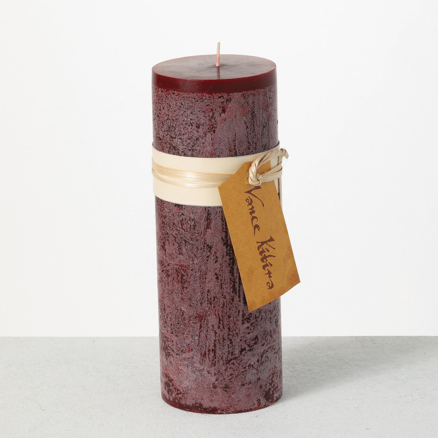 Timber Pillar Candle 3 x 9