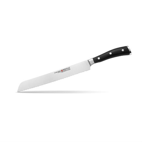 Ikon Double Serrated Bread Knife - 9