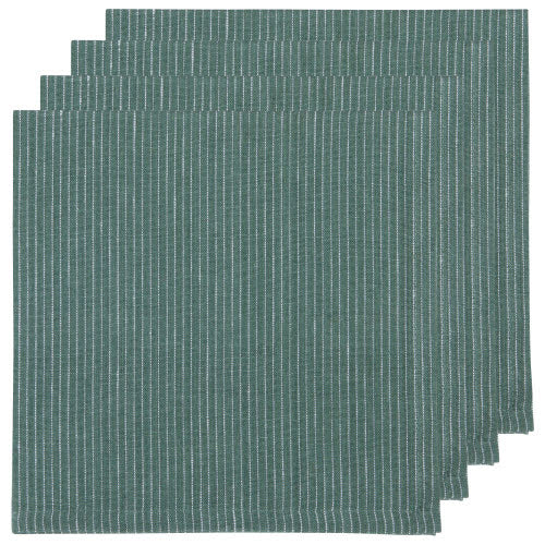 Pinstripe Linen Napkins