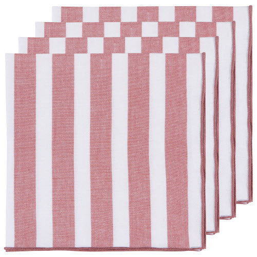 Cabana Stripe Linen Napkins