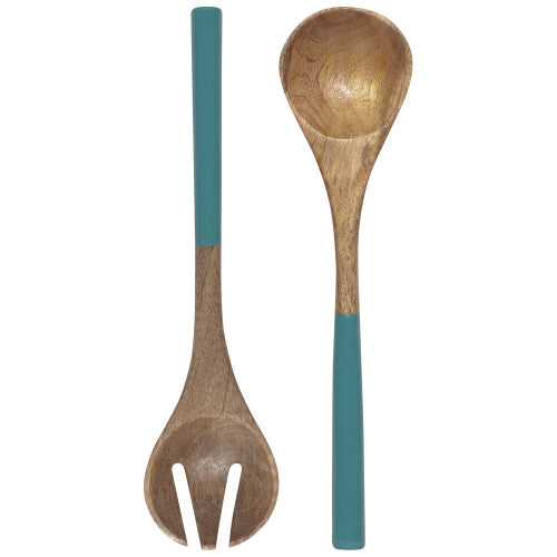 Mango Wood Salad Servers