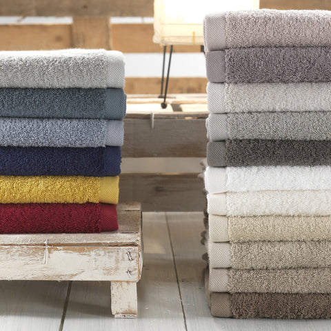 Set of Towels in Terry Cotton - Perla