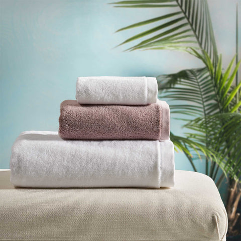 Towels in Brushed Terry Cotton - Eden