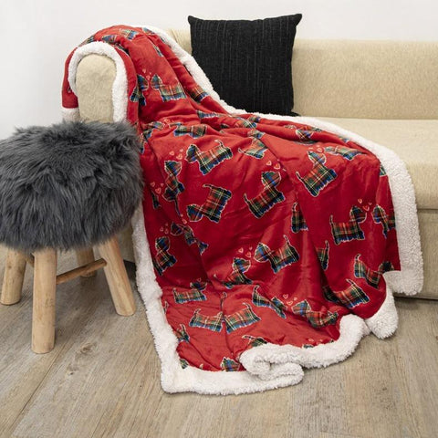 Blanket in soft Microfleece with Digital Print- Cuccioli