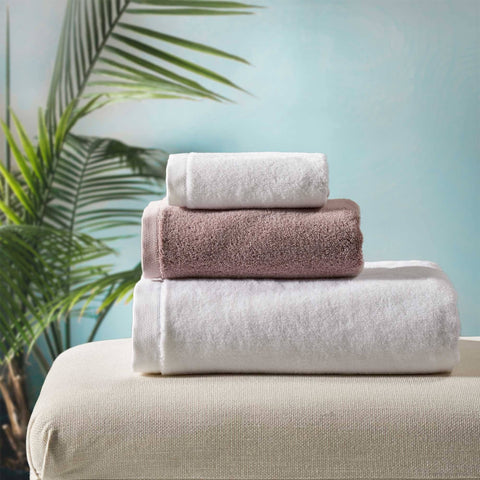 Bath Towel in Brushed Terry Cotton - Eden