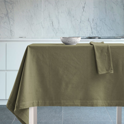 Tablecloth in Pure Stonewashed Cotton - Cales