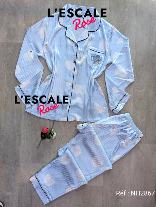 Pyjamas en satin NH2867