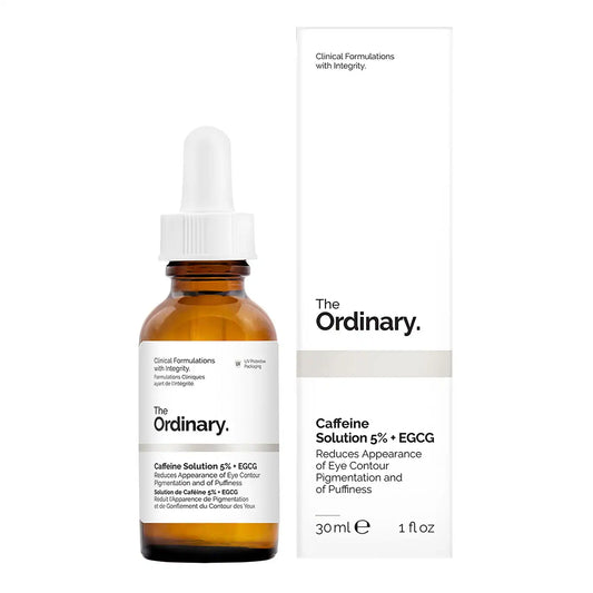 The ordinary caffeine solution 5 + EGCG