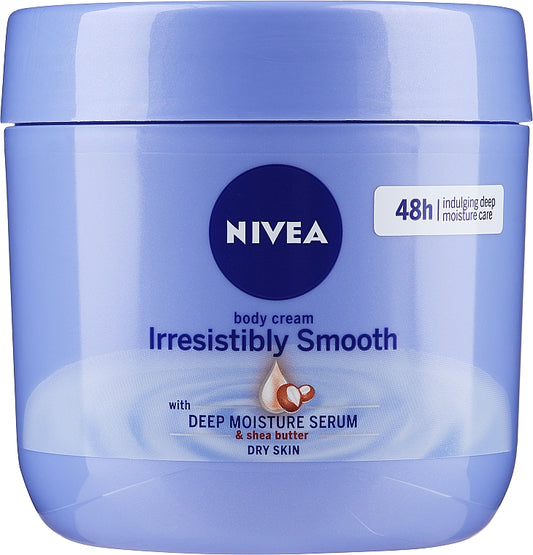 Nivea Crème hydratante au beurre de karité pour corps Nivea Irresistibly Smooth Shea Butter Body Cream 400ml