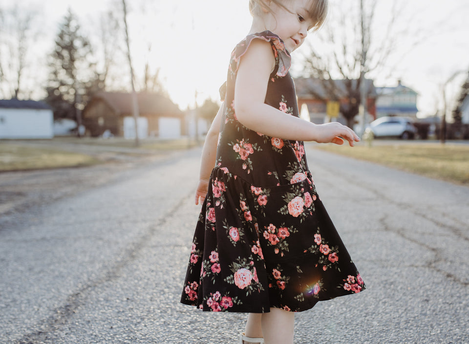 jersey dress with pockets