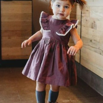 little girl purple dress shoes