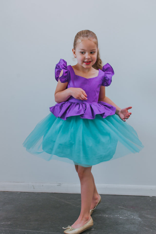 mermaid party dress for girl