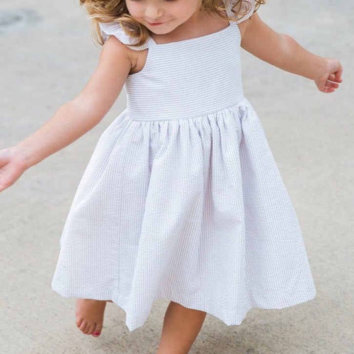 white toddler dress