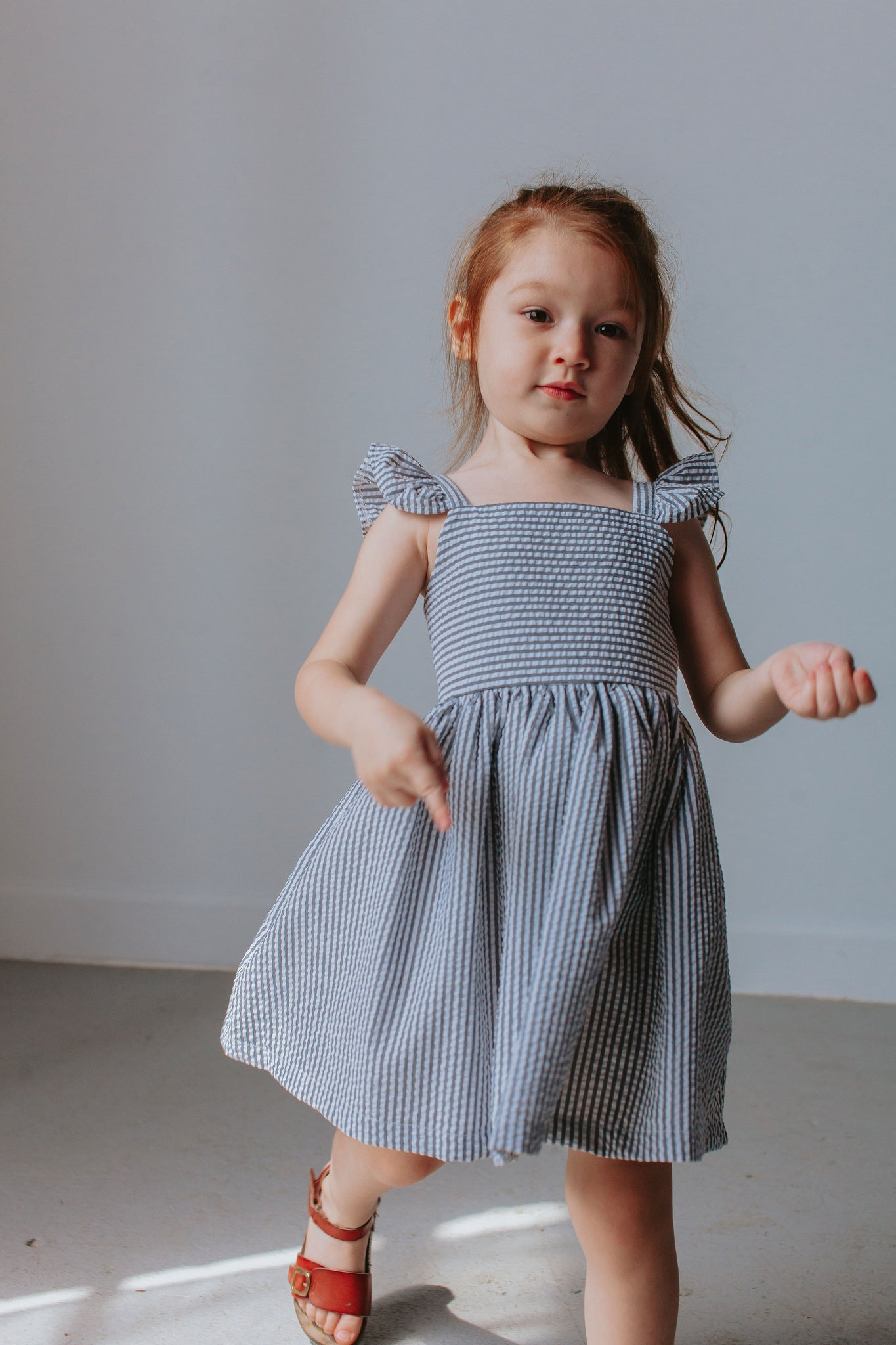 little girl gray dresses