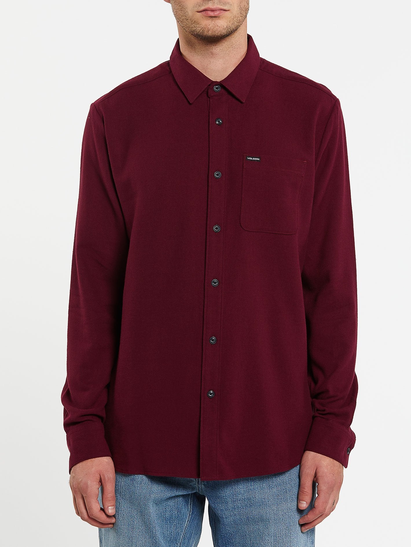 Chemise Caden Solid - PORT