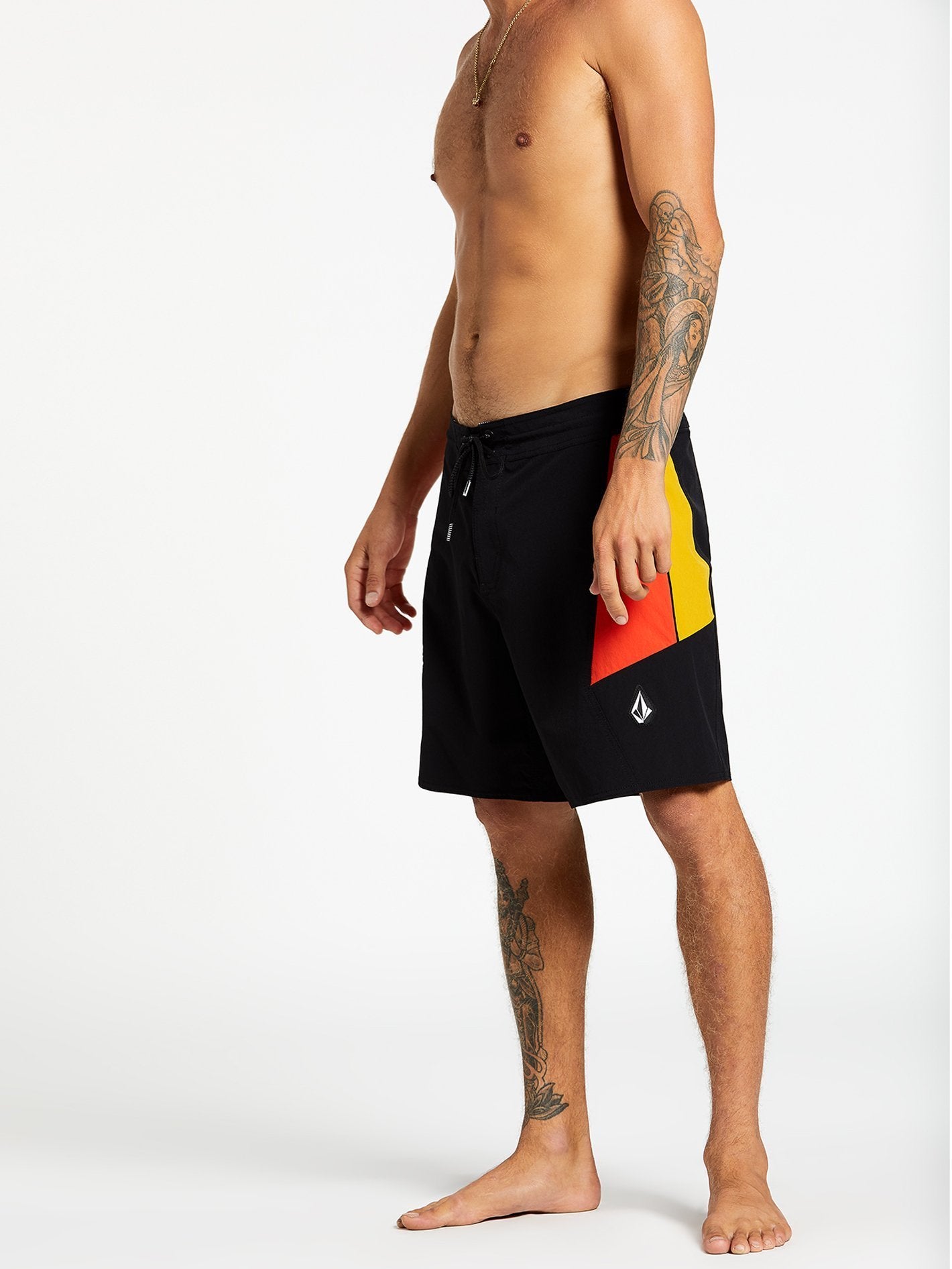 Boardshort Stained Glss Stny 18 - BLACK