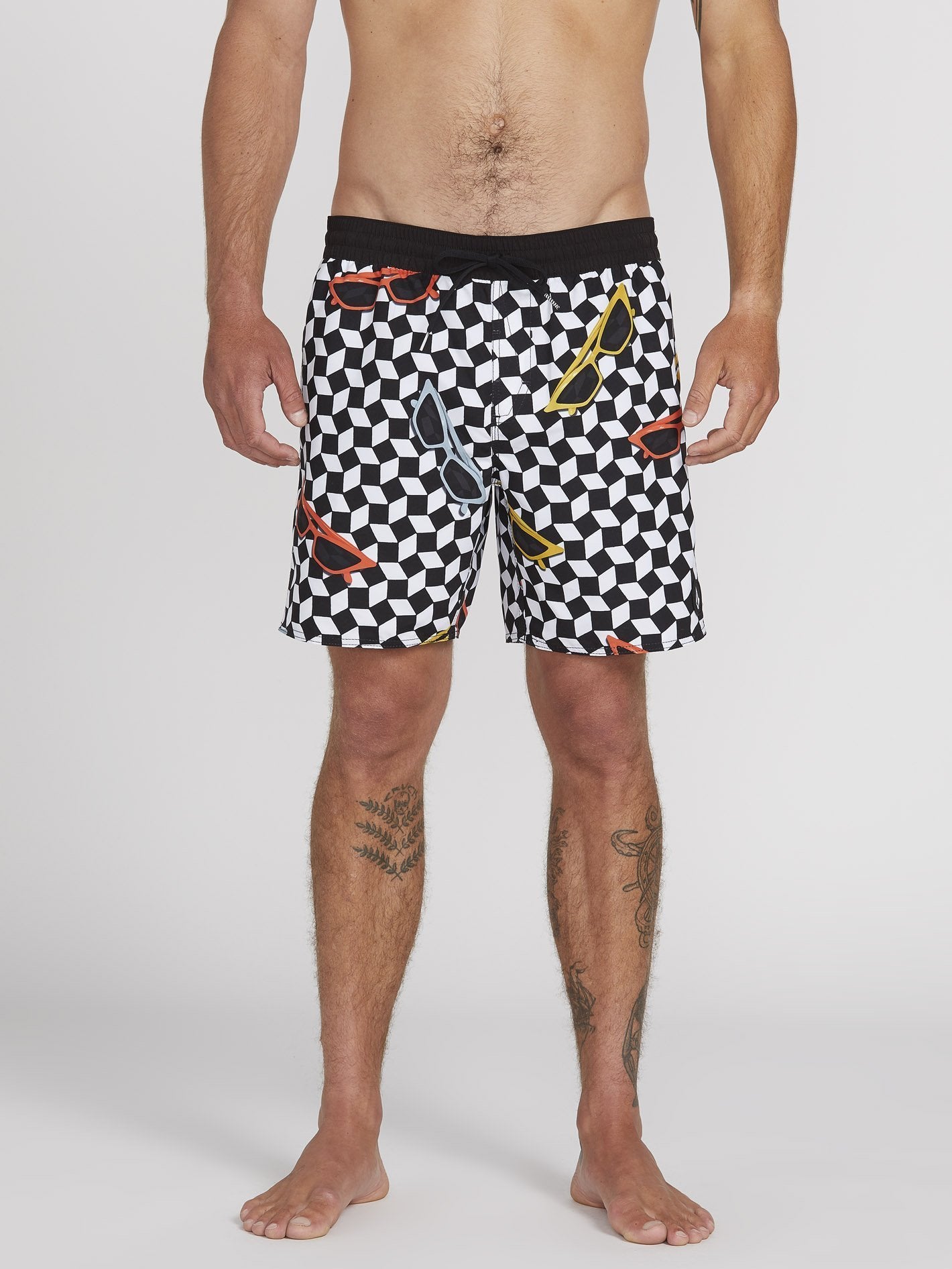 Boardshort Flashback 17 - BLACK