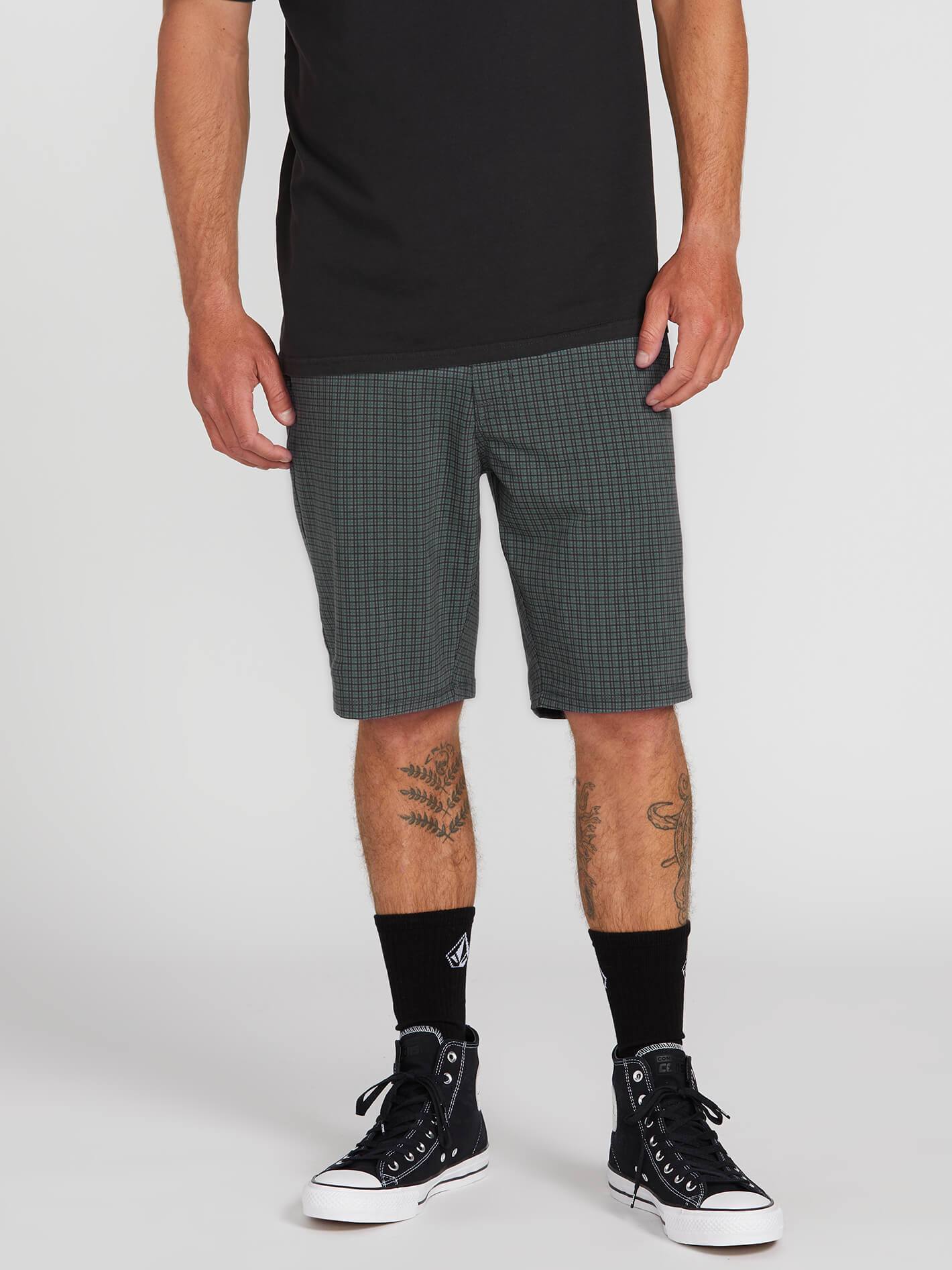 Short Hybride Frickin Surf'n'Turf Mix 20 - DARK CHARCOAL