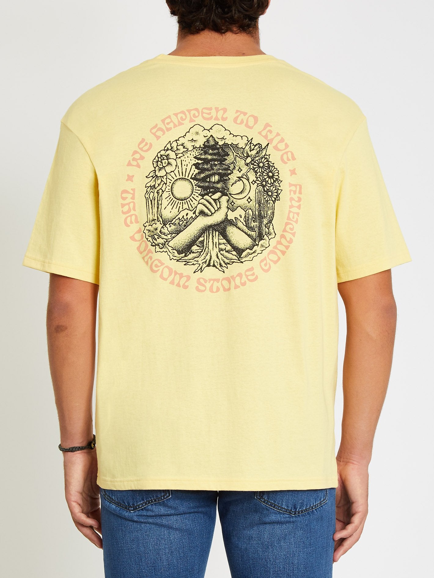 T-shirt Gridlock - Dawn Yellow