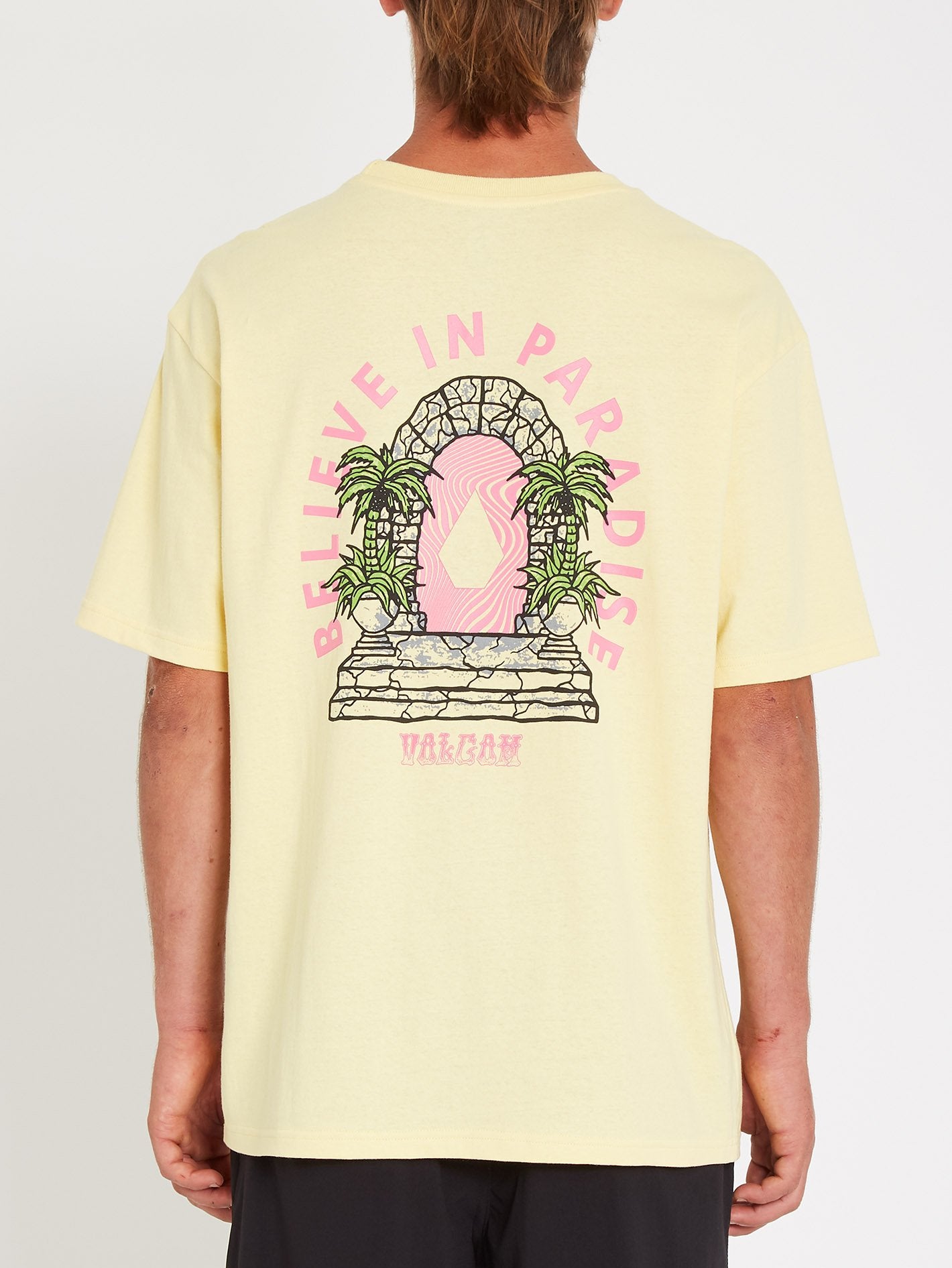 T-shirt Beliveinparadise - Dawn Yellow