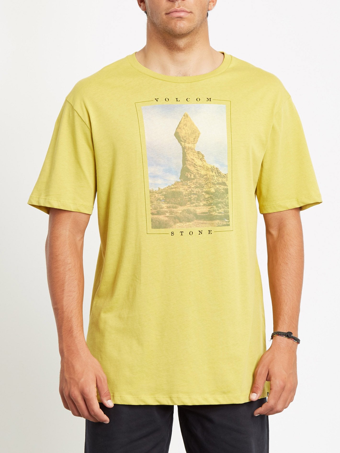 T-shirt Stone Stack - OLIVE