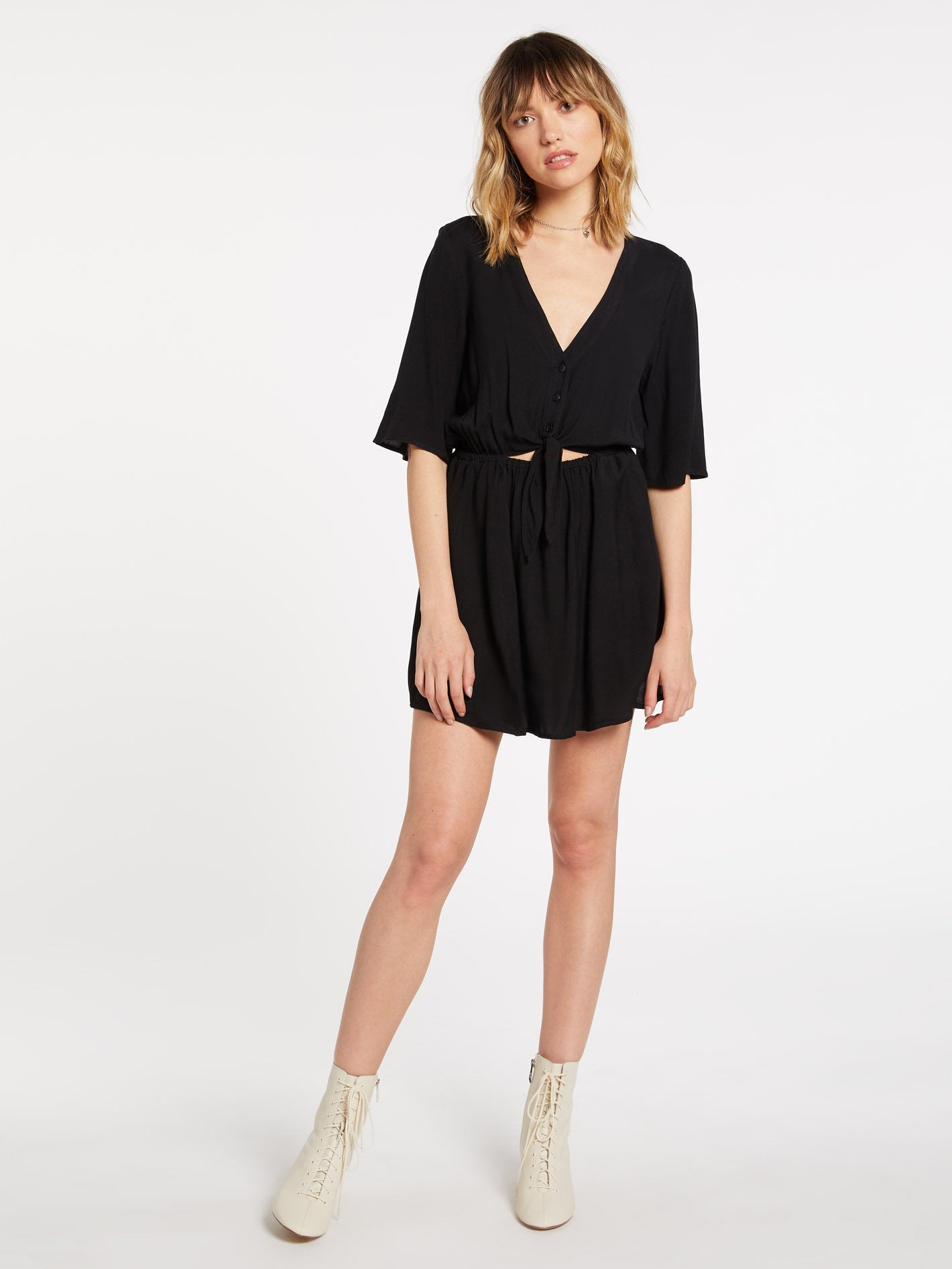 Robe Ven Om - BLACK