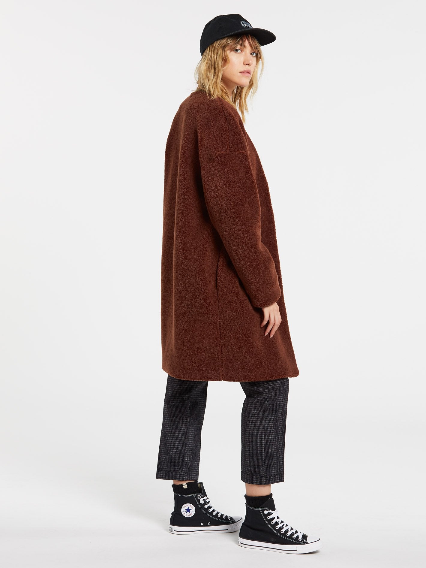 Manteau Pho Fur - BRICK